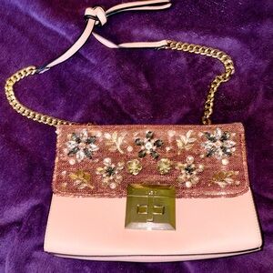 NWOT Aldo Jeweled Peach Women's Bag